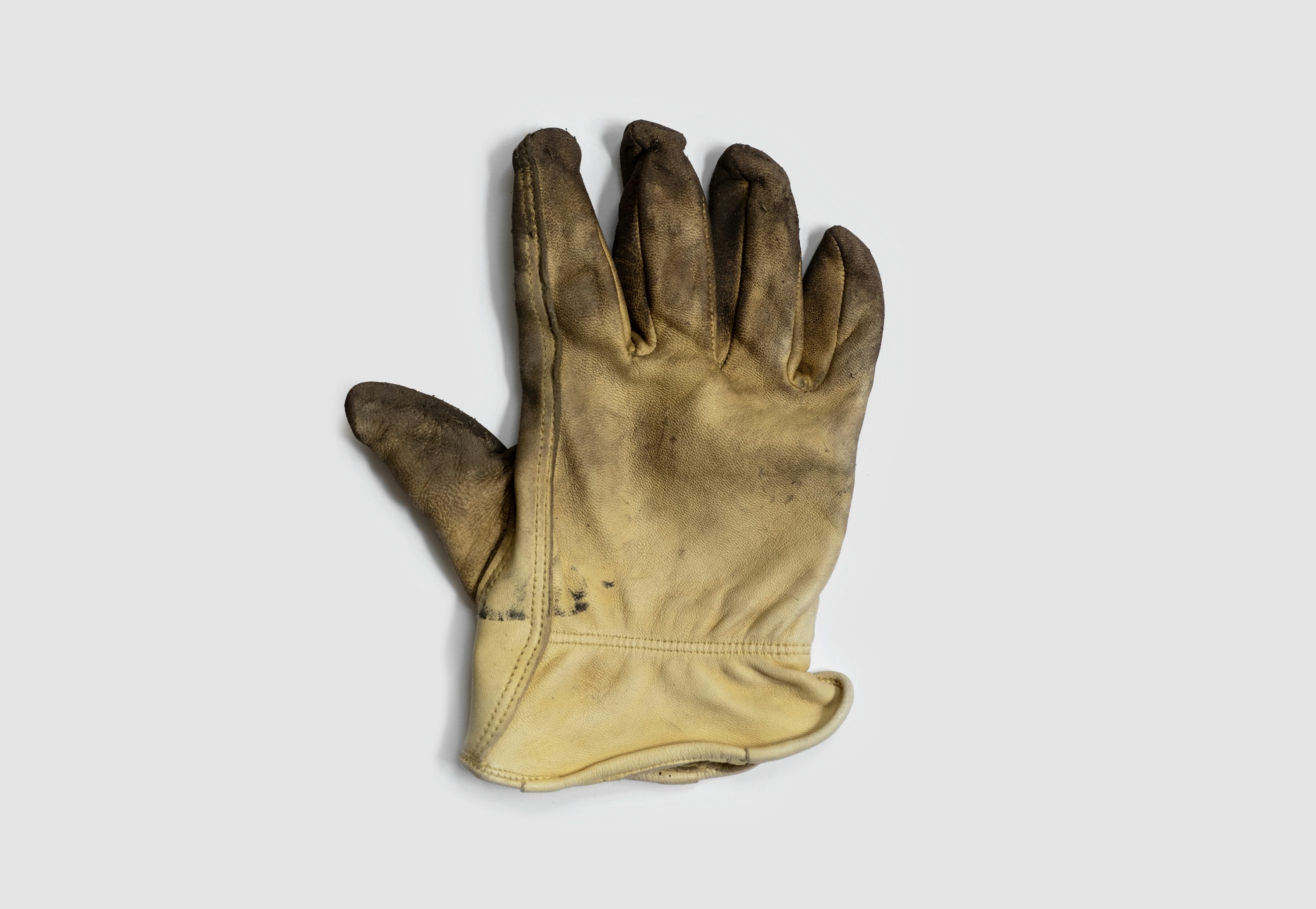 Wells Lamont Leather Work Gloves - Grain Cowhide, Reinforced Palm